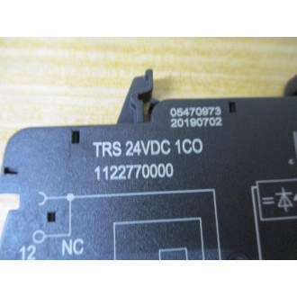 Weidmuller 1122770000 Relay Module TRS 24VDC 1CO W Relay (Pack of 2)