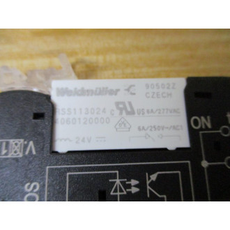 Weidmuller 1122770000 Relay Module TRS 24VDC 1CO W Relay (Pack of 2)