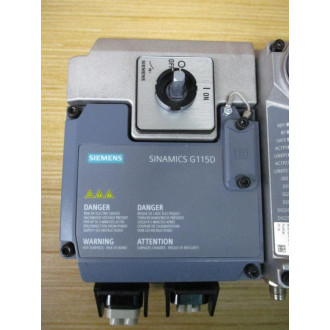 Siemens 6SL3521-1XE41-5AF0 Simatics G115D Frequency Converter - Used