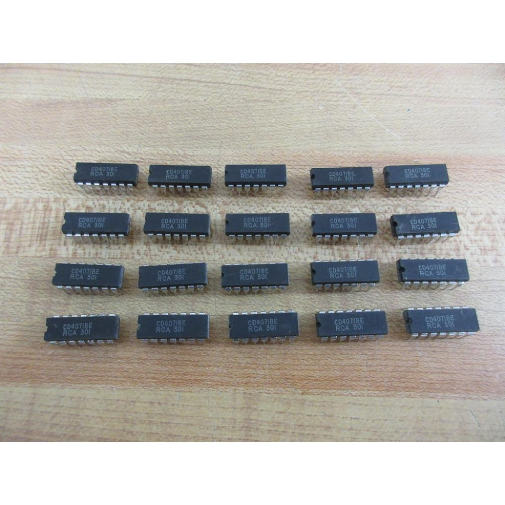 RCA CD4071BE Integrated Circuit (Pack of 20) - New No Box
