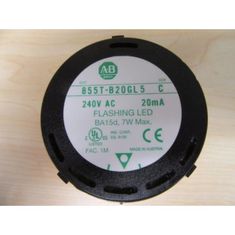 Allen Bradley 855T-B20GL5 Stack Light 855TB20GL5 - New No Box