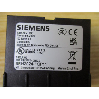 Siemens 3RH2924-1GP11 Link Module 3RH29241GP11 - New No Box