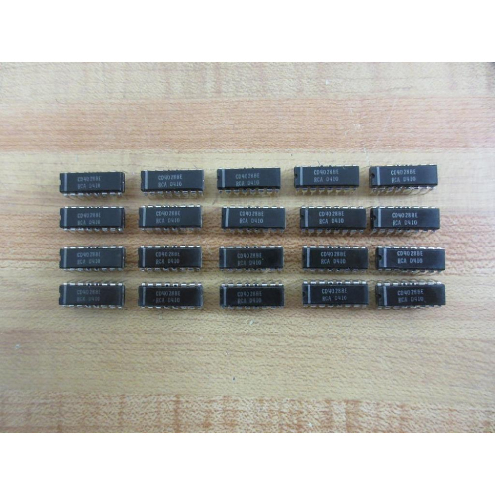 RCACD4028BE CD4028BE Integrated Circuit (Pack of 20) - New No Box