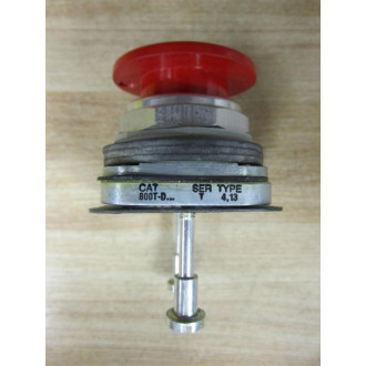 Allen Bradley 800T-D Pushbutton 800TD Red 800T-D3 - New No Box