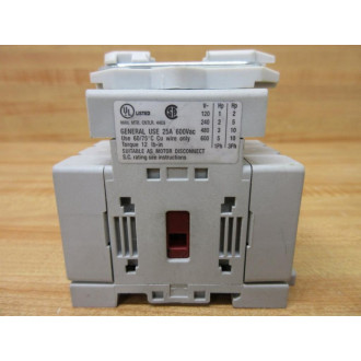 Allen Bradley 194E-E25-1753 Load Switch WO Operator - New No Box