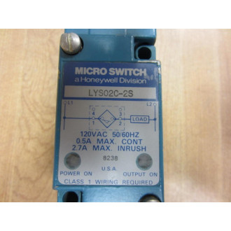 Micro Switch LYS02C-2S Honeywell Proximity Switch LYS02C2S - New No Box