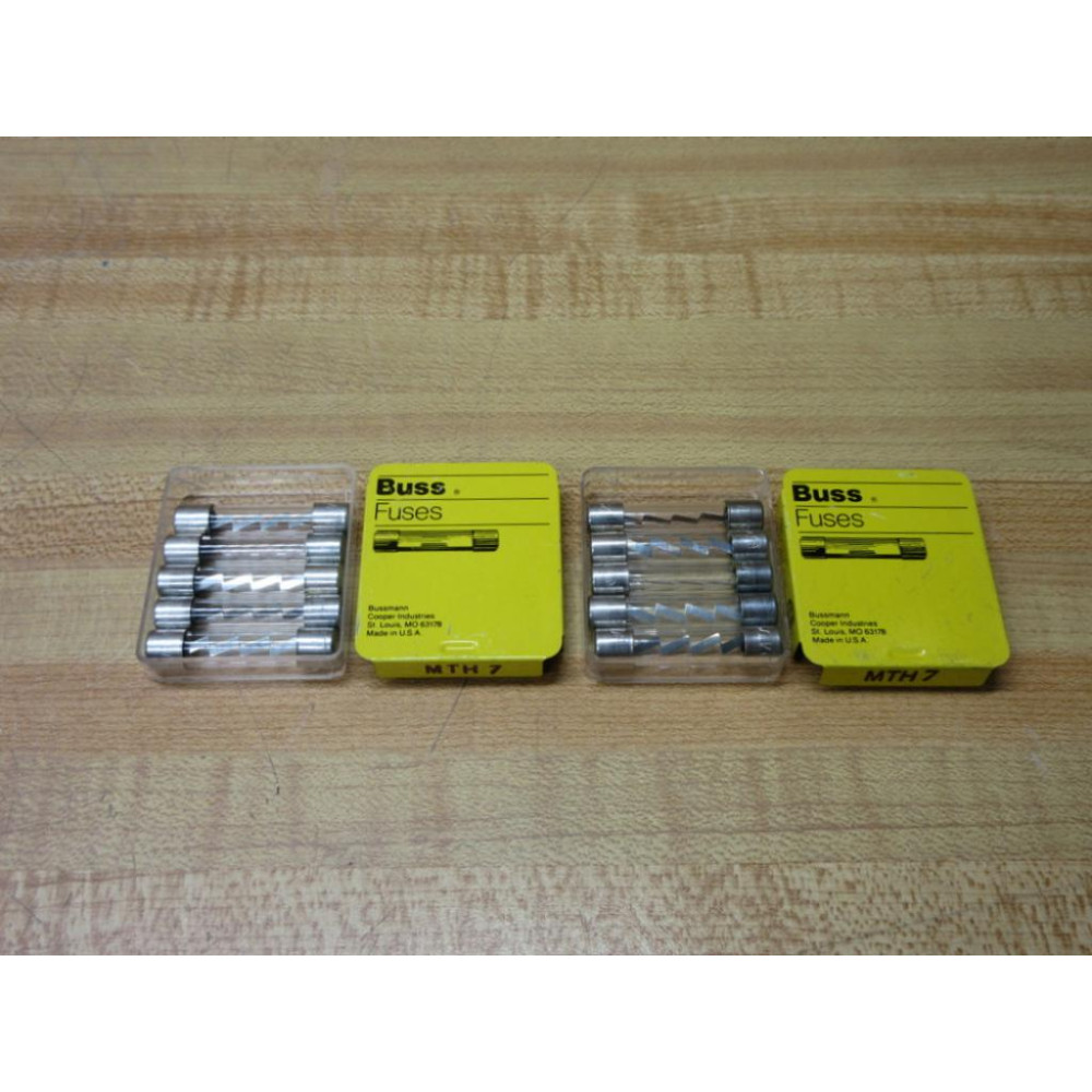 Buss MTH-7 Bussmann Fuse Cross Ref 1CN57 Zig-Zag Metal (Pack of 10)