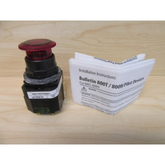 Allen Bradley 800H-FRXTP26RA1 Push Pull Switch - New No Box