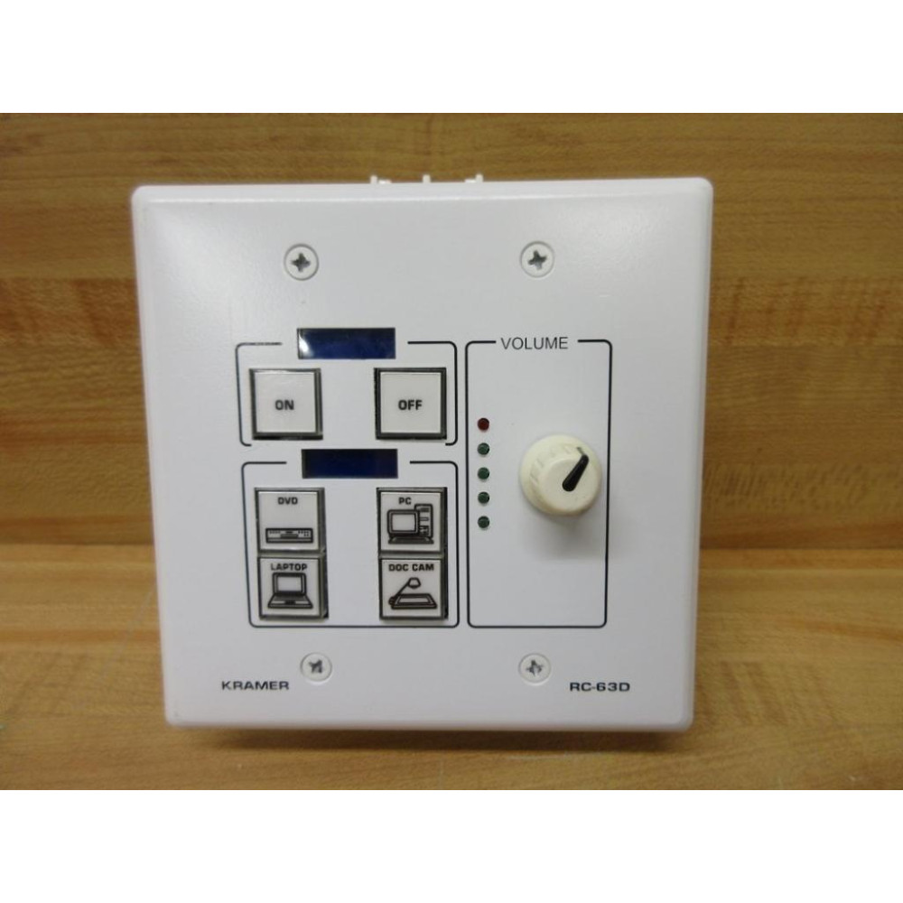 Kramer RC-63DL Room Controller RC63DL Cracked Bracket - Used