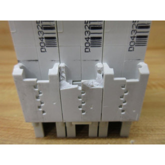 Siemens 5SJ4304-8HG42 Circuit Breaker 5SJ43048HG42 Broken Din Rail Mount - Used