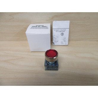 Siemens 3SB3 639-0AB61 Red 3SB36390AB61 wBase & Clip