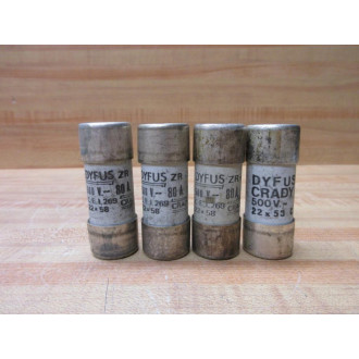 Dyfus ZR-2 Crady Fuse 0101260 (Pack of 4) - Used