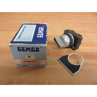 Gemco 408S3X121-Y Selector Switch 408S3X121Y