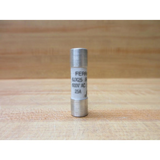 Gould Shawmut Ferraz 6JX25 Mersen Fuse (Pack of 3) - New No Box