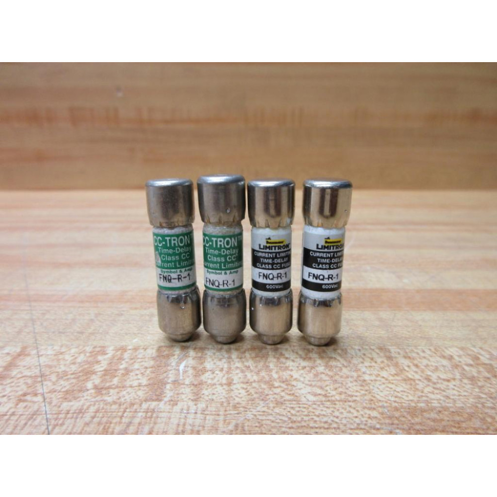 Buss FNQ-R-1 Bussmann Fuse Cross Ref 6F11 (Pack of 4) - New No Box