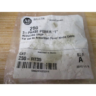 Allen Bradley 280-RT35 Armor Connect Power Tee Reducer