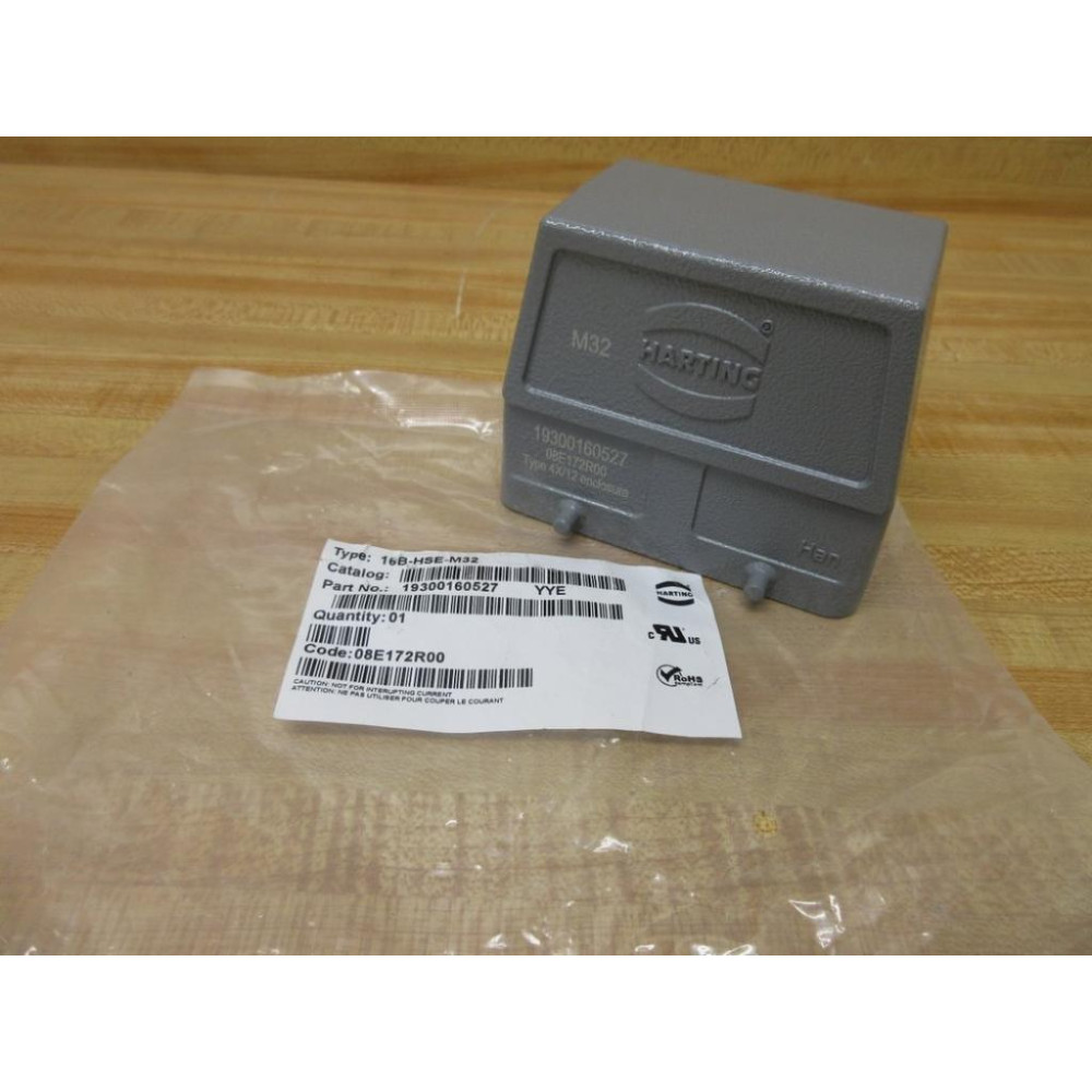 Harting 19 30 016 0527 Side Entry Hood 19300160527