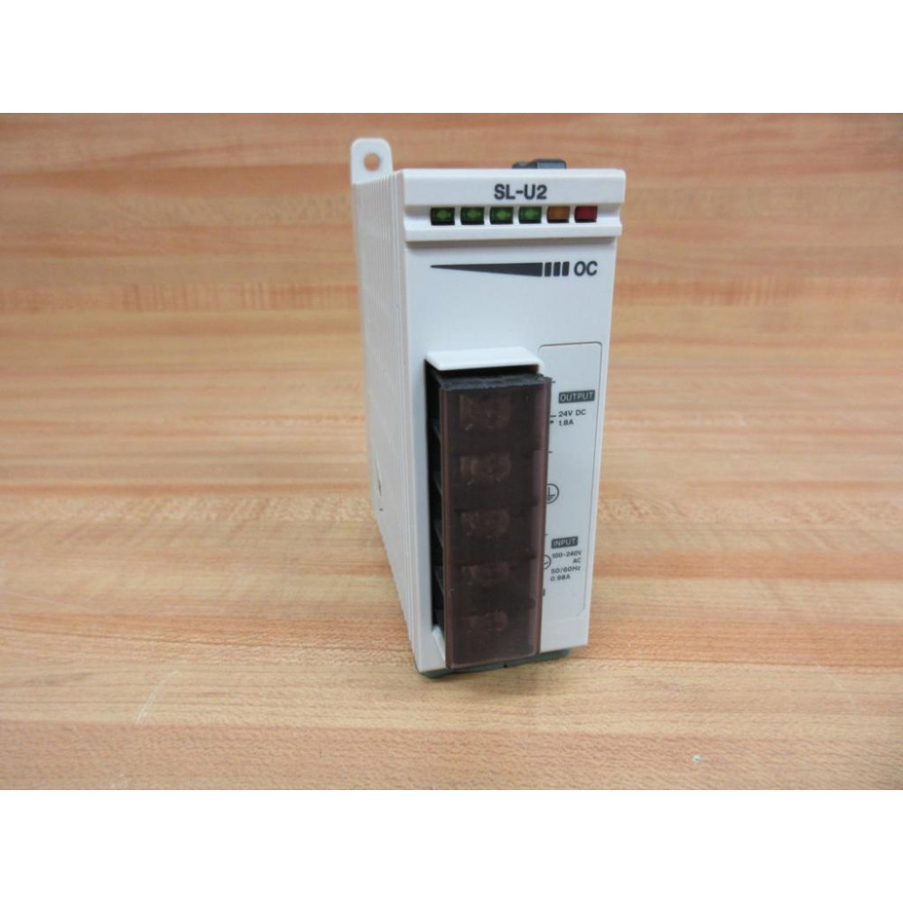 Keyence SL-U2 Power Supply 24VDC 1.8A Class 2 SLU2 - Used