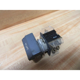 Allen Bradley 800H-WK4B Push Button - Used