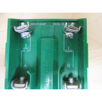 Allen Bradley 800T-XAP Contact Block 800TXAP Series B - New No Box