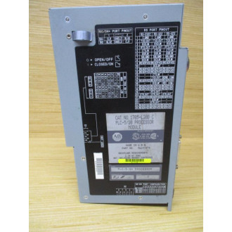 Allen Bradley 1785-L20B Processor Module 96141074, Ser. C, WO Cover - Used