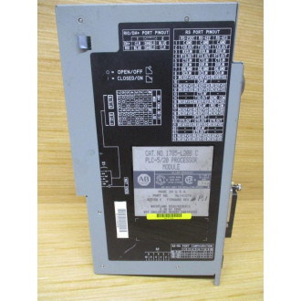 Allen Bradley 1785-L20B Processor Module 96141078, Ser. C - Used