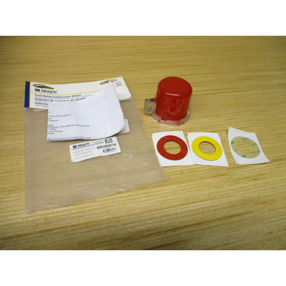 Brady 134018 Push Button Safety Cover