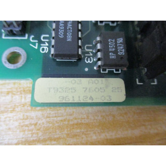 Allen Bradley 961124-03 Circuit Board 961124 - Used