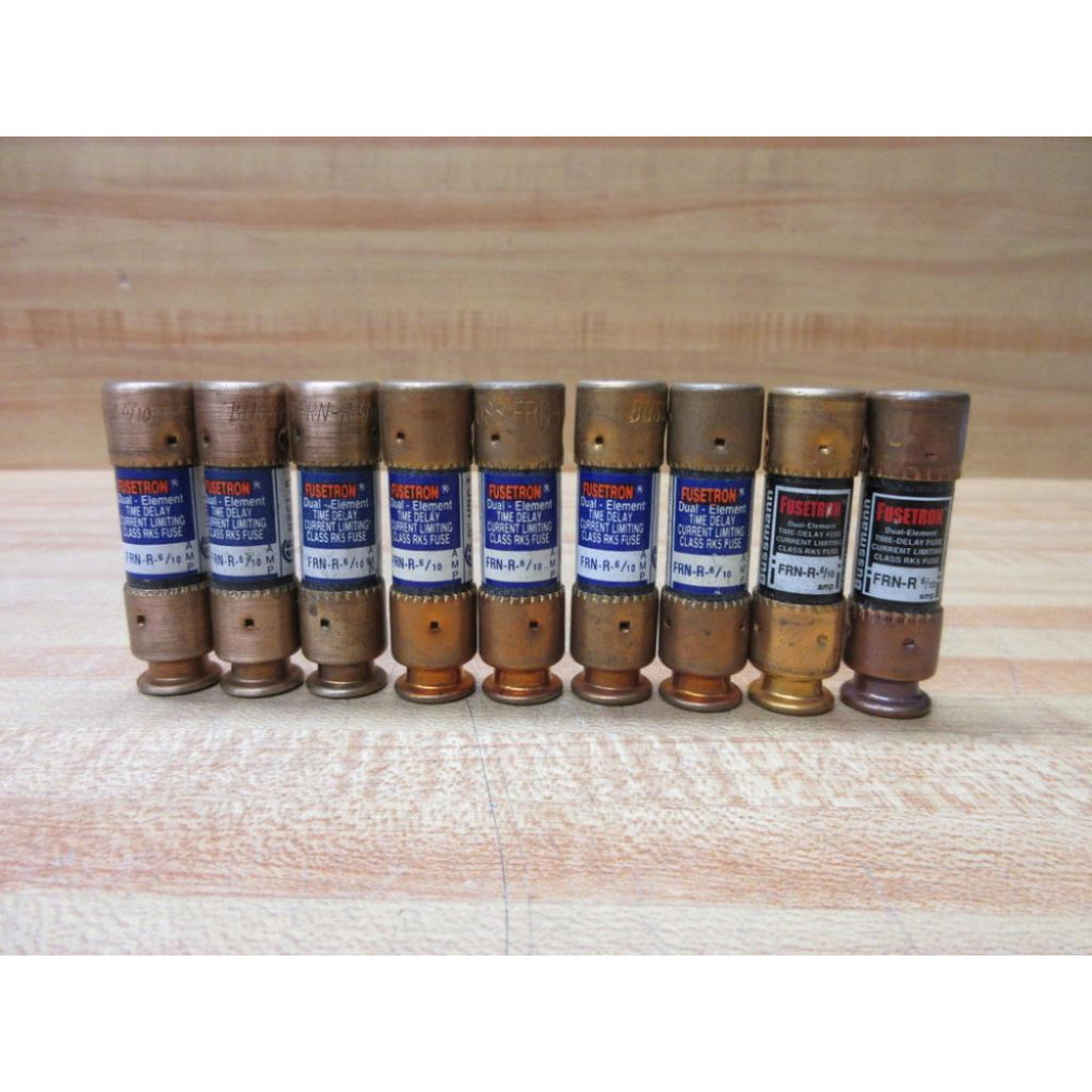 Buss FRN-R-610 Bussmann Fuse Cross Ref 6C173 (Pack of 9) - New No Box