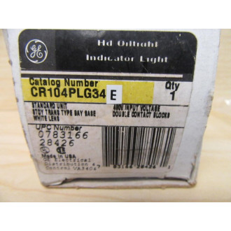 General Electric CR104PLG34E Pilot LIght