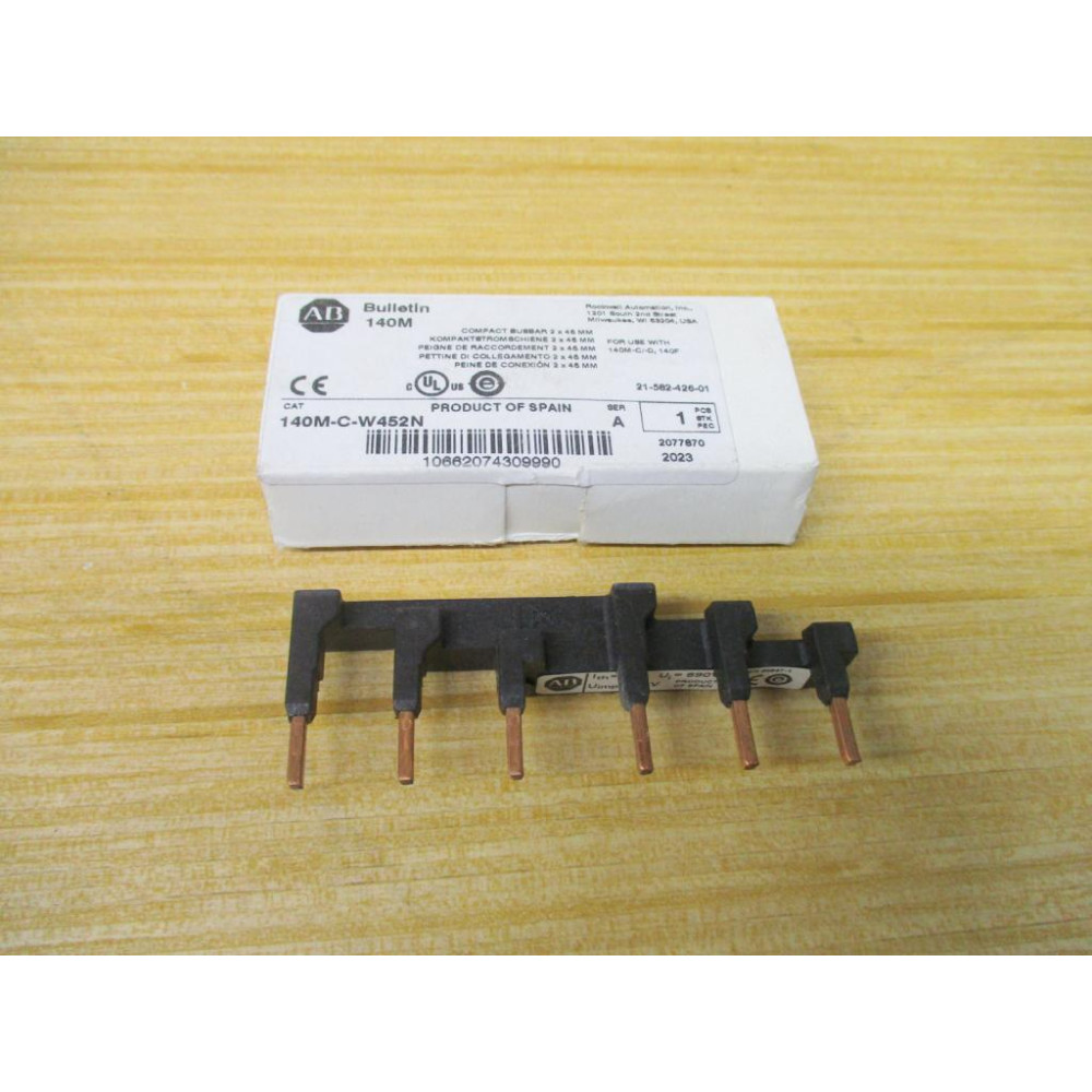 Allen Bradley 140M-C-W452N Compact Bussbar 140MCW452N