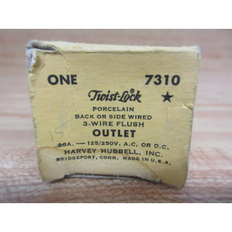 Hubbell 7310 Receptacle