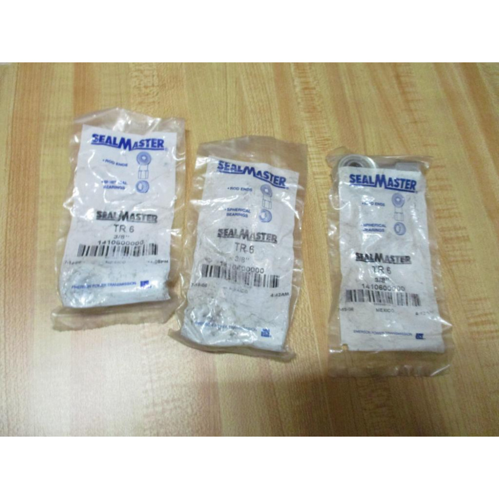 Sealmaster TR6 Rod Ends Spherical Bearing (Pack of 3)