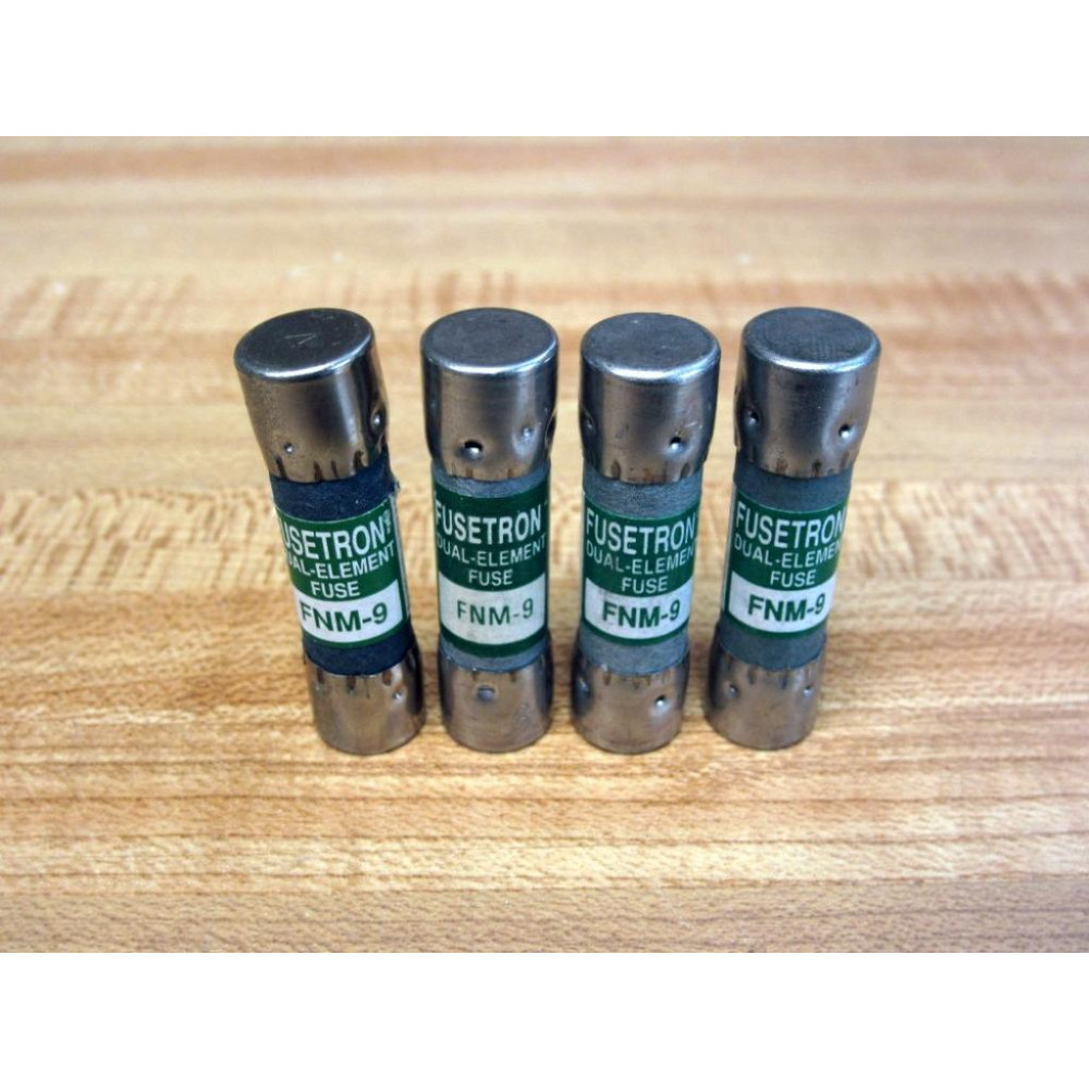 Buss FNM-9 Bussmann Fuse Cross Ref 6F187 (Pack of 4) - New No Box
