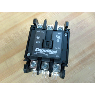 Copeland Emerson 912-3040-01 3P Contactor 912304001
