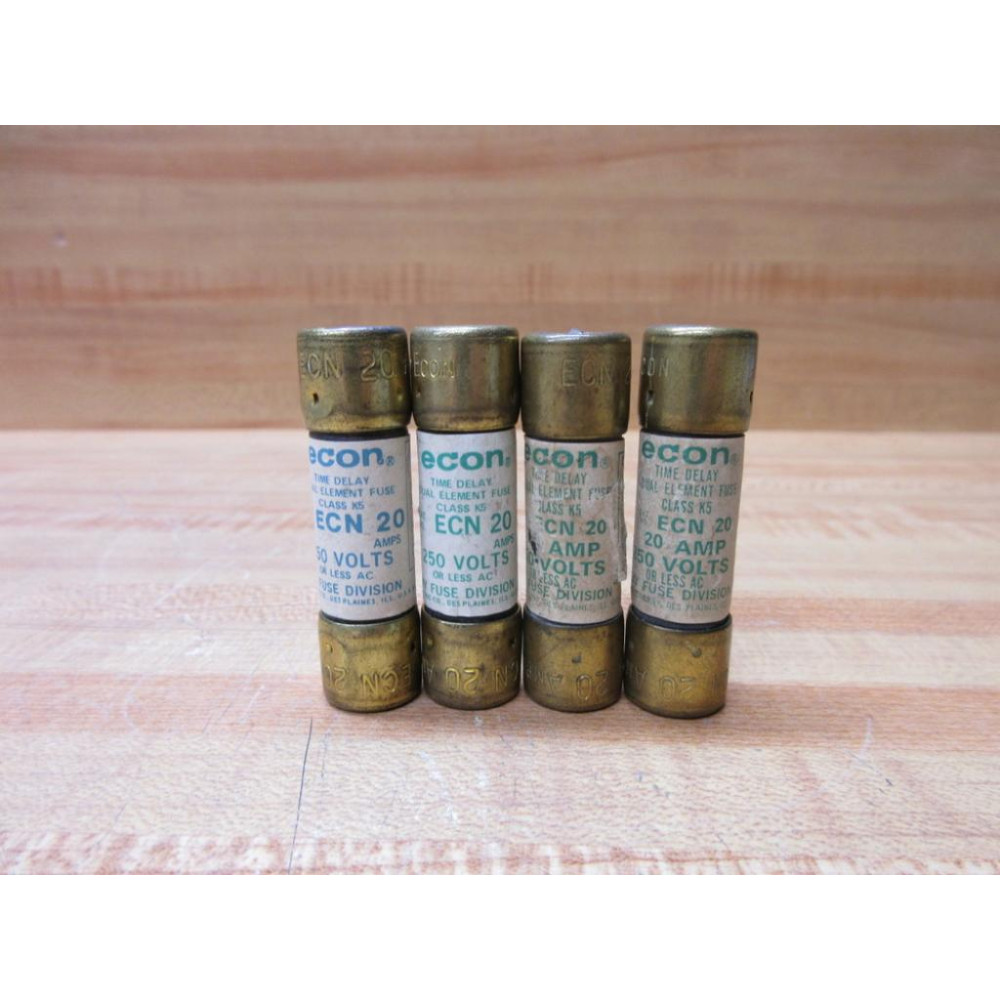 Economy Fuse ECN20 Econ Fuse (Pack of 4) - Used