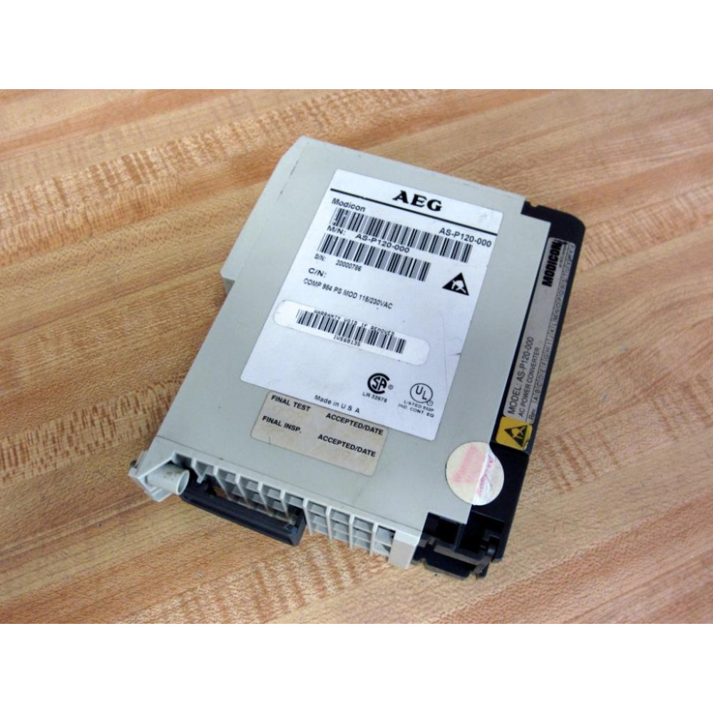 AEG AS-P120-000 AC Power Converter ASP120000 - Used
