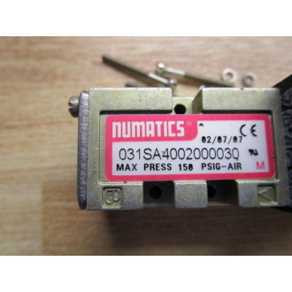 Numatics 031SA4002000030 Valve - New No Box