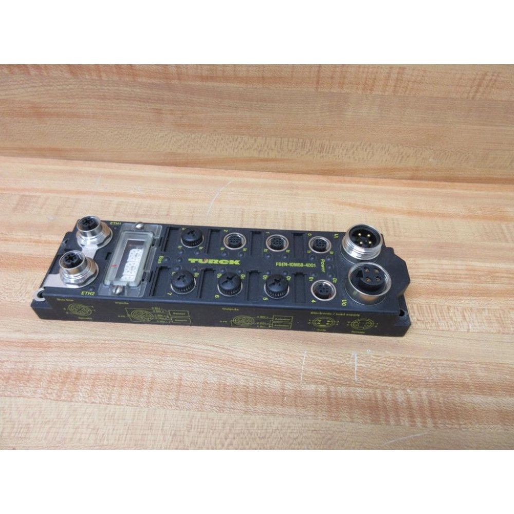 Turck FGEN-IOM88-4001 IO Module FGENIOM884001 - Used