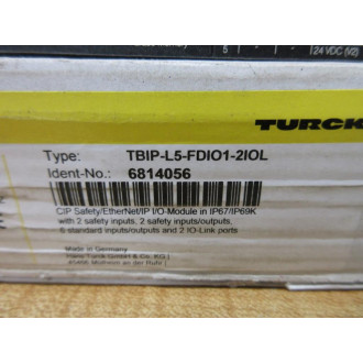 Turck TBIP-L5-FDIO1-2IOL IO Module 6814056