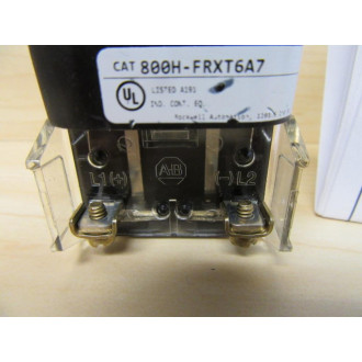 Allen Bradey 800H-FRXT6A7 Push Pull Switch - New No Box