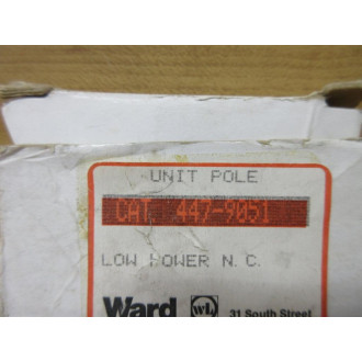 Ward Leonard 447-9051 Auxiliary Contact 4479051