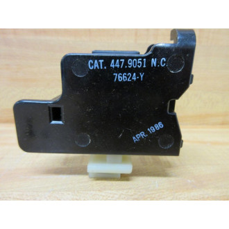 Ward Leonard 447-9051 Auxiliary Contact 4479051