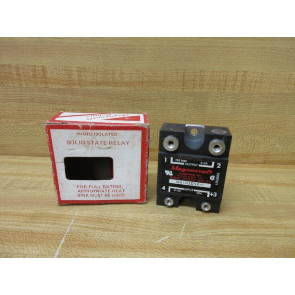 Magnecraft W6102DSX-1 Solid State Relay W6102DSX1