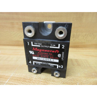 Magnecraft W6102DSX-1 Solid State Relay W6102DSX1