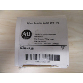 Allen Bradley 800H-HR2B 2-Pos Switch 800HHR2B