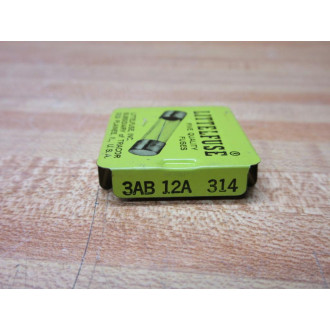 Littelfuse 0314012 Fuse 3AB-12A, 314012 (Pack of 9)