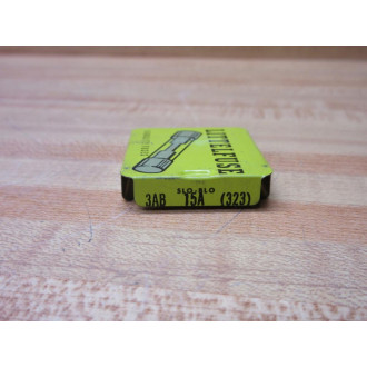 Littelfuse 3AB-15A Fuse Cross Ref 1BX45 323 White, 323015 (Pack of 10)