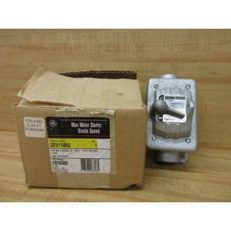 General Electric CR101Y400J Manual Motor Starter