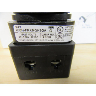 Allen Bradley 800H-FRXNQH2GA Push Pull Switch